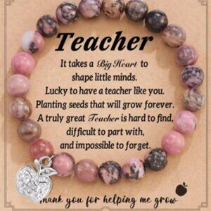 Teacher Gift Idea Bracelet